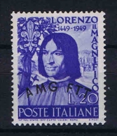 Italy AMG FTT, Sa 49 , Mi 74  MNH/** - Neufs