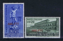 Italy AMG FTT, Sa 76 - 77  , Mi 107-108  MNH/** - Nuovi