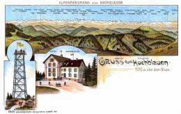 Deutschland-Hochblauen 1900, Litho, Reproduction - Loerrach