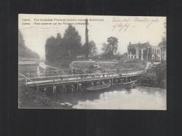 CP Lierre Pont Construit Par Les Pionniers Allemands 1914 - Lier