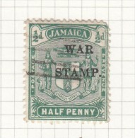 King George V - WAR STAMP - 1916 - Jamaica (...-1961)
