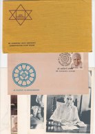 Presentaion Pack Of  Pondicherry Ashram, The Mother, France Born, 5 Maxicard, Maximum, + FDC + Stamped Info India 1978 - Briefe U. Dokumente