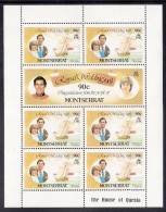 Montserrat MNH Scott #465-#470 Set Of 3 Sheets Of 7 Prince Charles, Lady Diana - Royal Wedding - Montserrat