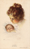 Illustrée Signée Ph. BOILEAU : Maman Et Son Bébé . LULLABYE ( Motherhood ) - Boileau, Philip