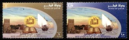 (034) Qatar  Independence 2001   ** / Mnh  Michel 1182-83 - Qatar