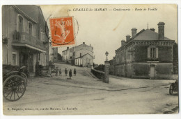CHAILLE- LES- MARAIS. - Gendarmerie - Route De Vouillé - Chaille Les Marais
