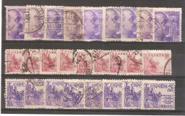 ESPAGNE - ESPANA - SPAIN - LOT DE TIMBRES OBLITERES - Collezioni