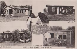 NOORDWIJKEROUT - LANGEVELD - TERREIN HET LEIDSCHE VOLKHUIS - 1952 - 2 SCANS - - Noordwijk (aan Zee)