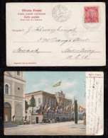 Brazil Brasil 1908 Picture Postcard PORTO ALEGRE To NEWARK USA - Brieven En Documenten