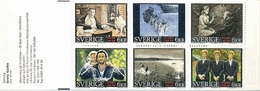 SUECIA 1995 CENTENARIO DEL CINEMA - BOOKLET YVERT Nº 1882-1885** - Nuevos