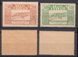 Brazil Brasil Mi# 443-44 ** MNH CAMETA 1936 - Nuovi