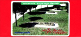 VIACARD - Serie Arte E Cultura Del Viaggio - Tombe Etrusche - A12 Parch. A - Tessera N. 543 - 100.000 - Pub - 04.1999 - Other & Unclassified