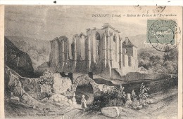 DIXMONT  Ruines Du Prieuré écrite TTB - Dixmont