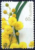 Australia 2010 For Special Occasions 60c Wattle Self-adhesive Used - Gebraucht