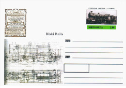 North Ossetia, Russia, Transport Train Trains Railroad Railway Locomotive - Other & Unclassified