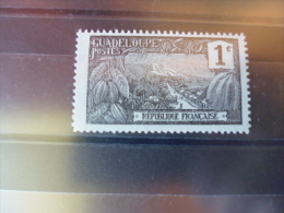 TIMBRE GUADELOUPE   YVERT N°55* - Nuovi