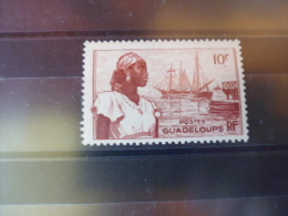 TIMBRE GUADELOUPE   YVERT N°197* - Unused Stamps