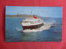 Transport > Ships > Ferries  Yarmouth Bar Harbor Ferry Bluenose Heading To Nova Scotia Canada Stamp & Cancel Ref 1294 - Fähren