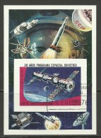 Equatorial Guinea; 20 Years Of USSR In Space - Guinée Equatoriale