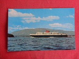 Transport > Ships > Ferries Bluenose Leaving Bar Harbor  Not Mailed   Ref 1294 - Fähren