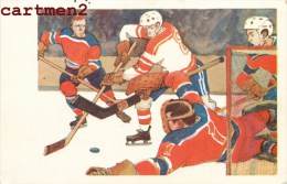 CARTE QSL RADIO RUSSE RUSSIAN RADIO HOCKEY SUR GLACE ICE HOCKEY SPORT - Radio