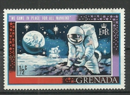 Grenada; 1969 1st Man On The Moon - United States