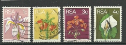 South Africa; 1974 Flowers - Oblitérés