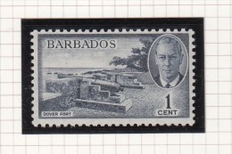 King George VI - 1950 - Barbades (...-1966)