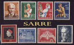 Sarre  1958  N° 423 / 43 Neuf  X X - Unused Stamps