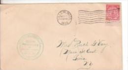 9-U.S.A.-Stati Uniti-lettera Affrancata 2c, Commemorativo-v.1930 Da Salem Mass.-Timbro 300° Ann.Camera Commercio - Storia Postale