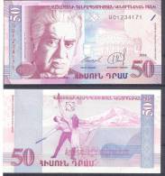 Armenia. 50Dr/1998, P-41, UNC - Armenia