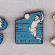 Pins VOLLEYBALL   CLUB LA CHRISTINA   ST CHRISTINE EN MAUGES DEPT 49 - Volleyball