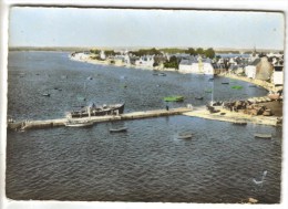 CPSM ILE TUDY (Finistère) - En Avion Au-dessus De....le Port - Ile Tudy