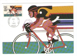 AMERICA USA UNITED STATES 1983  MK MC MAXIMUM CARD SPORT CYCLING CYCLISME CICLISMO  RADFAHREN COLORADO - Ciclismo