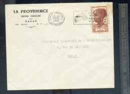 Enveloppe Sénégal Dakar 1958 LA PROVIDENCE - Storia Postale