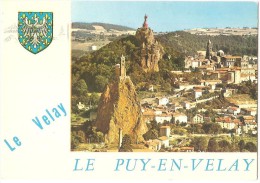 Dépt 43 - LE PUY-EN-VELAY - Vue Générale - (CPSM 10,4 X 14,9 Cm) - Le Puy En Velay