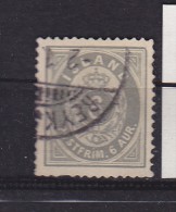 ISLANDE N° 7 6a GRIS DEPENDANCE DANOISE VALEUR EN AUR - Usados