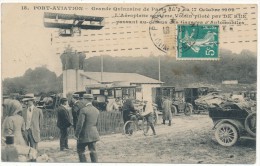 PORT AVIATION  1909 - L'Aéroplane Système Voisin Piloté Par De Rue - Buc