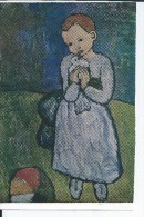 PABLO PICASSO CHILD WITH A DOVE,  OIL COLLECTION LADY ABERCONWAY LONDON - Picasso