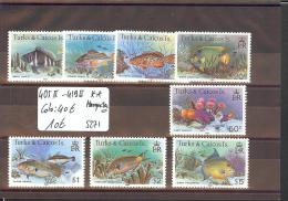 TURK & CAICOS ISLANDS  - No Michel 405II-419II  ** ( SANS  CHARNIERE  ) MANQUE LE 30ct  - COTE: 40 € - Turcas Y Caicos