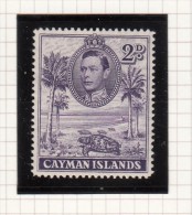 King George VI - 1938 - Iles Caïmans