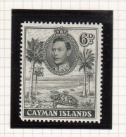 King George VI - 1938 - Iles Caïmans