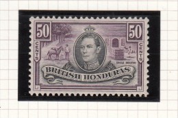 King George VI - 1938 - Honduras Británica (...-1970)