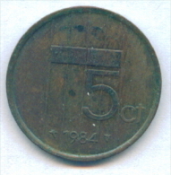 F3069 / - 5 Cents - 1984  Beatrix -  Netherlands Nederland Pays-Bas Paesi Bassi  - Coins Munzen Monnaies Monete - 1980-2001 : Beatrix