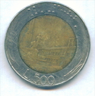 F3120 / - 500 Lire  - 1987  - Italia Italy Italie Italien Italie - Coins Munzen Monnaies Monete - 500 Lire