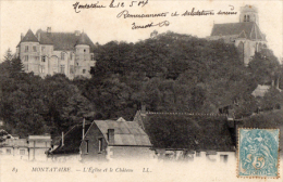 L'eglise Et Le Chateau - Montataire