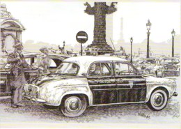 Renault Dauphine Police Pie - Policia