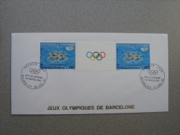 NOUVELLE CALEDONIE - YT N° PA 286A "Premier Jour FDC"- J.O. De Barcelone - Natation - FDC