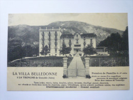 LA  TRONCHE  De Grenoble  (Isère)  :  LA  VILLA  BELLEDONNE - La Tronche