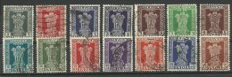 India; 1950/57 Official Stamps - Dienstmarken